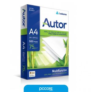 Resma A4 Autor 75 GRS